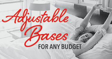 Adjustable bases for any budget