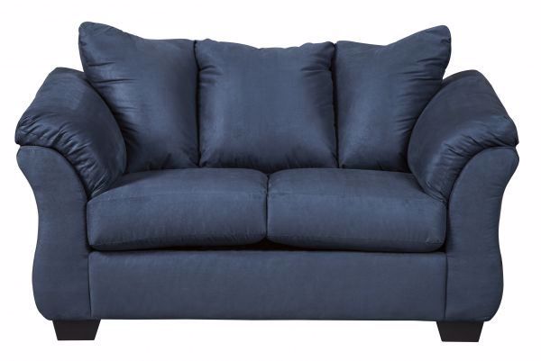 Darcy on sale blue loveseat