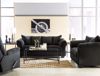 Picture of Darcy - Black Loveseat