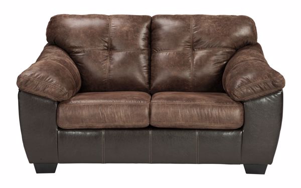 Picture of Gregale - Coffee Loveseat