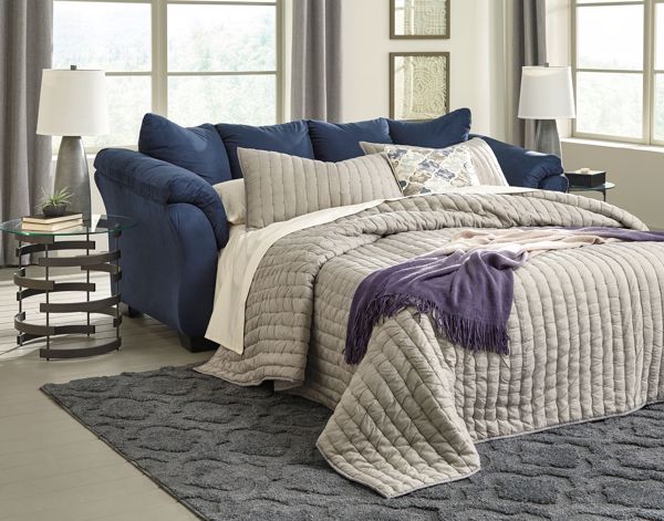 Picture of Darcy - Blue Sleeper Sofa
