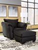 Picture of Darcy - Black Ottoman