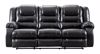 Picture of Vacherie - Black Reclining Sofa