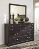 Picture of Reylow- Brown Dresser & Mirror