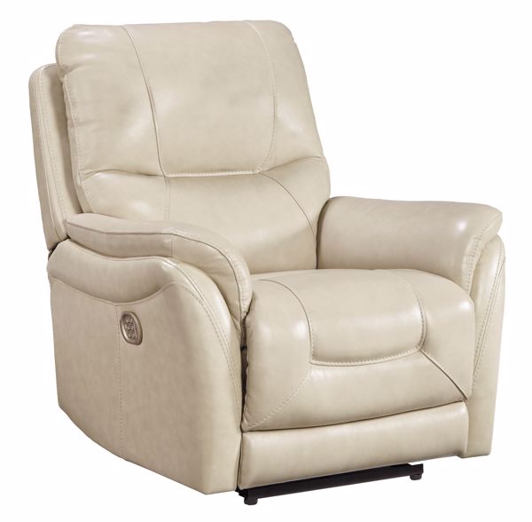 Picture of Stolpen - Cream Power Recliner