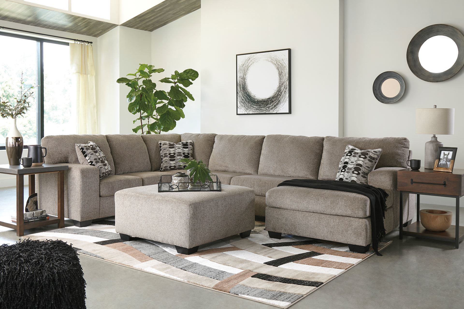 Ballinasloe Platinum LAF Sectional Kimbrell's Furniture
