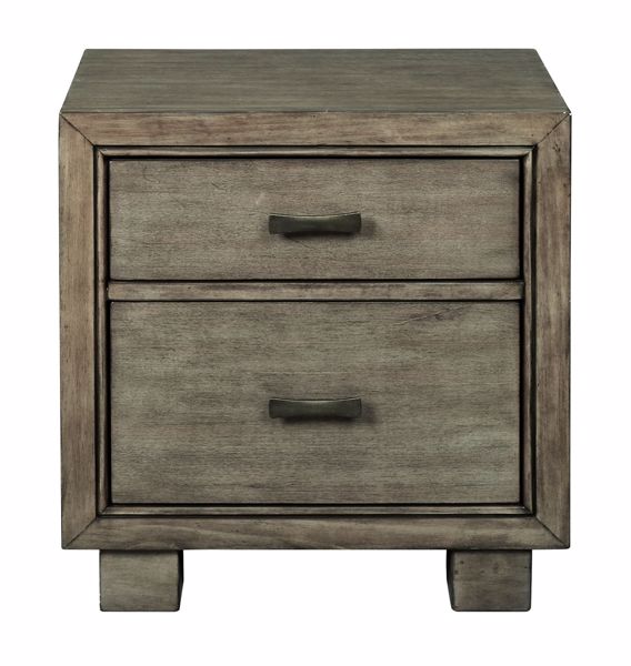 Gray 2 Drawer Nightstand Kimbrell's Furniture