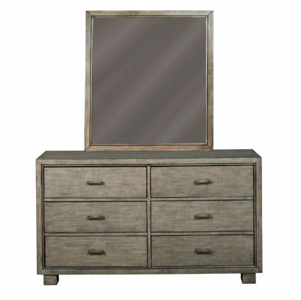 Arnett Gray Dresser Mirror Kimbrell S Furniture