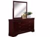 Picture of Louis Philip - Cherry Dresser & Mirror