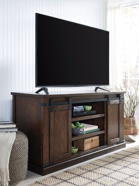 Picture of Budmore - Brown Large TV Stand