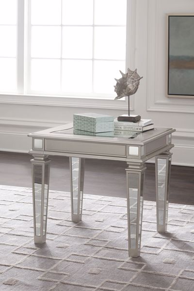 Picture of Tessani - Silver End Table