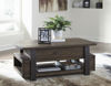 Picture of Vailbry - Brown Lift Top Cocktail table