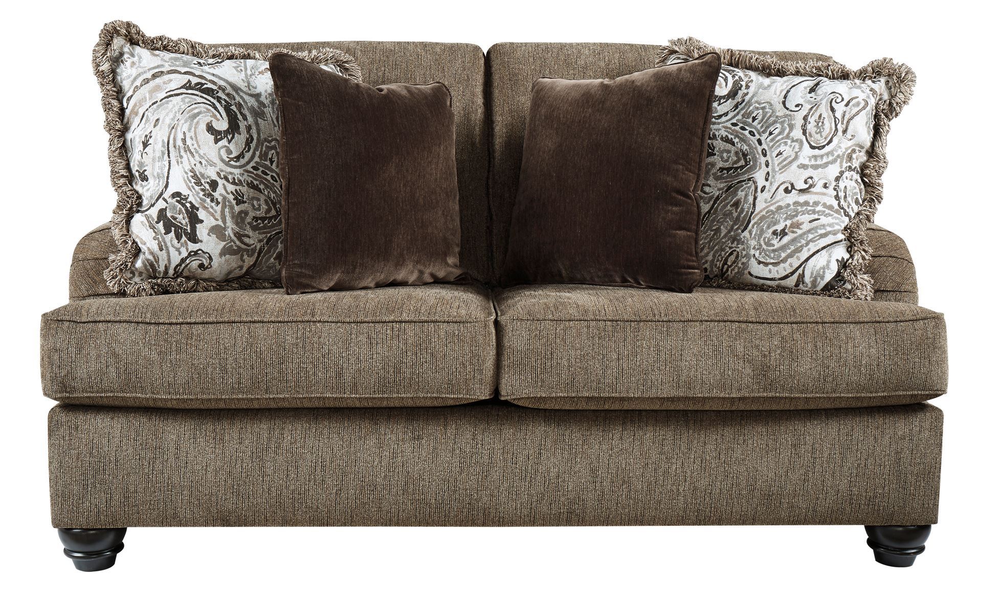 Braemar Brown Loveseat Kimbrell's Furniture