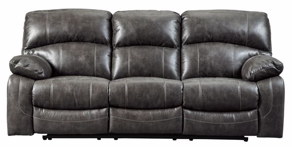Picture of Dunwell - Steel Power Reclining Sofa