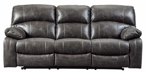 Picture of Dunwell - Steel Power Reclining Sofa