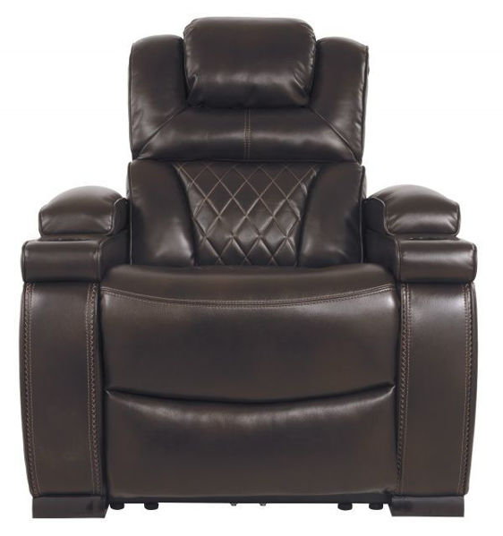 Picture of Warnerton - Chocolate Power Recliner