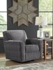 Picture of Zarina - Graphite Swivel Chair