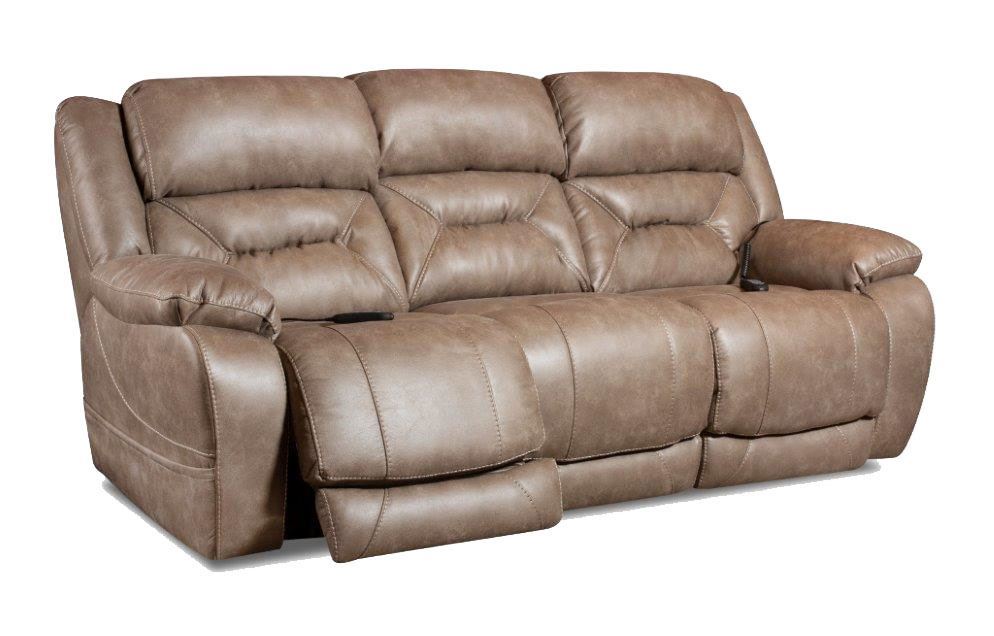 Desert Mushroom Power Reclining Sofa Kimbrell's Furniture