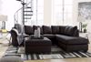 Picture of Darcy - Black LAF 2PC Sectional