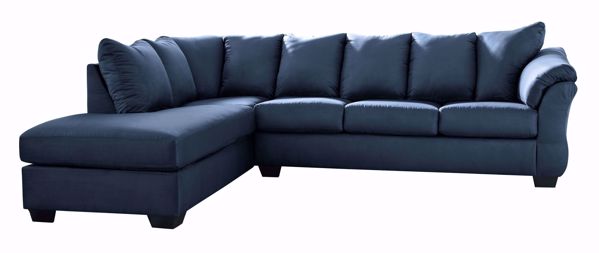 Picture of Darcy - Blue RAF 2PC Sectional