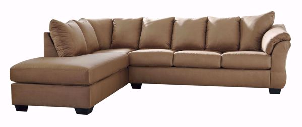 Picture of Darcy - Mocha RAF 2PC Sectional