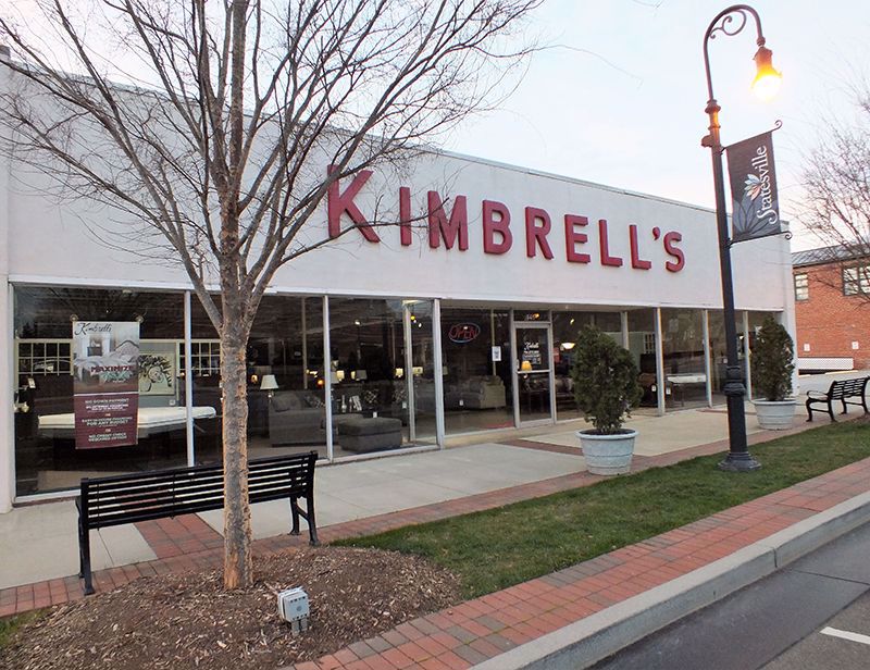Entrance to Kimbrells in Statesville, NC