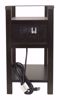 Picture of Diamenton - Black Chairside Table