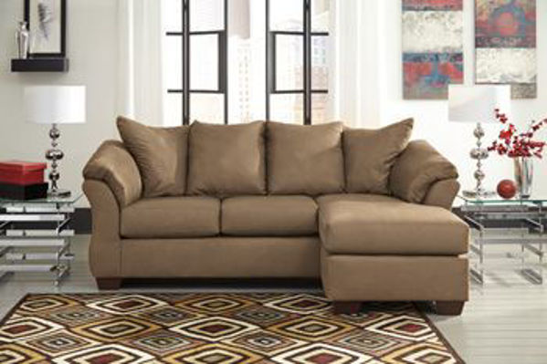Picture of Darcy - Mocha Sofa Chaise