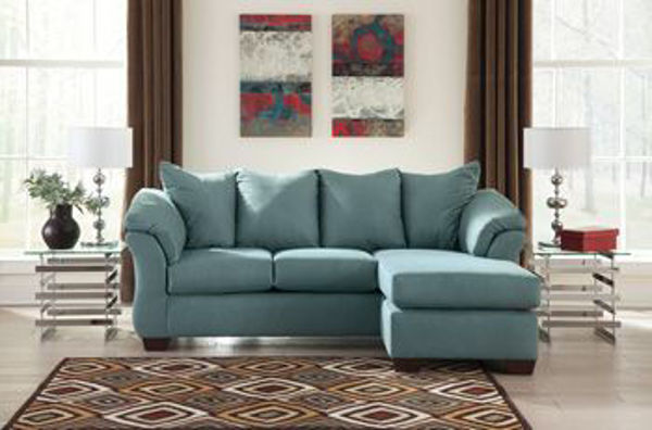 Darcy Sky Sofa Chaise