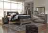 Picture of Derekson - Multi Gray Dresser & Mirror