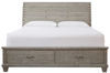 Naydell - Gray King Storage Bed | Kimbrell's Furniture