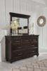 Picture of Brynhurst - Brown Dresser & MIrror