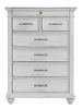 Picture of Kanwyn - White 5 Drawer Chest