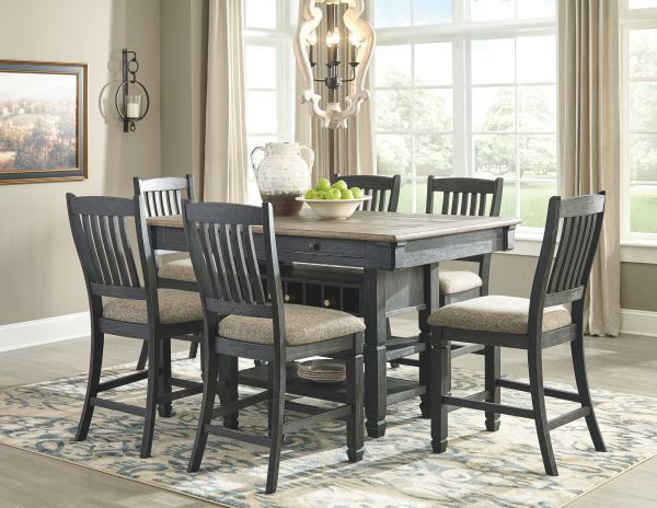 Picture of Tyler Creek - Pub Table W/ 6 Barstools