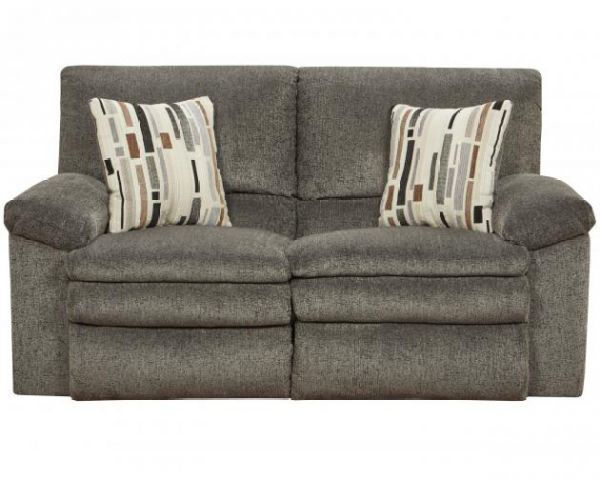 Picture of Tosh - Pewter Reclining Loveseat