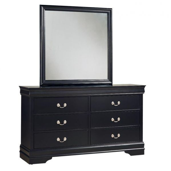 Picture of MAYVILLE BLACK DRESSER/MIRROR