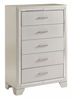 Picture of Lonnix - Silver 5 Drawer Chest