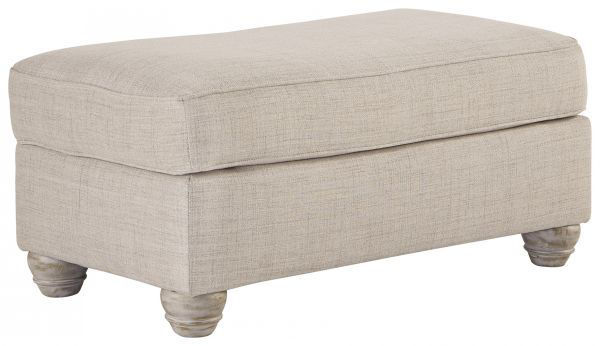 Picture of TRAEMORE LINEN OTTOMAN