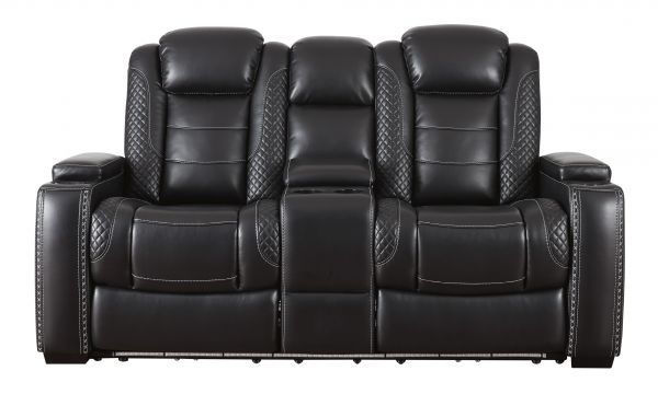 Picture of Party Time - Midnight Power Reclining Loveseat