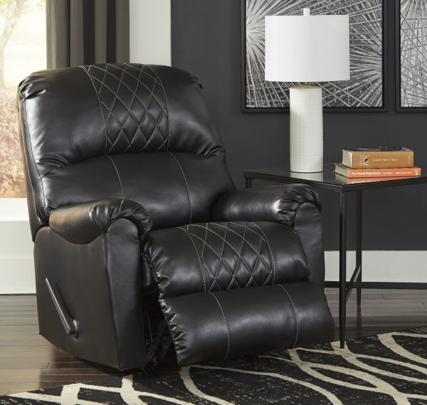 Picture of Betrillo - Black Rocker Recliner