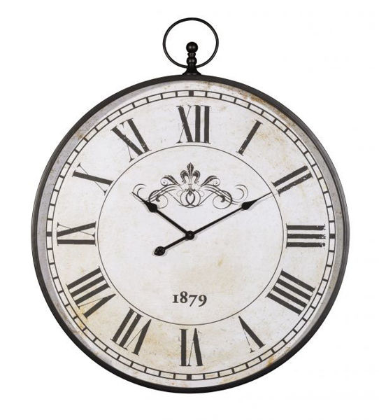 Picture of Augustina - Antique Black Wall Clock