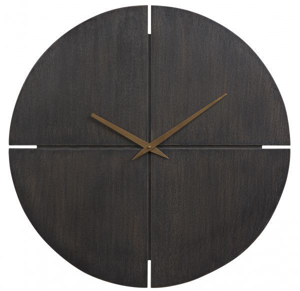 Picture of Pabla - Black/Gold Wall Clock