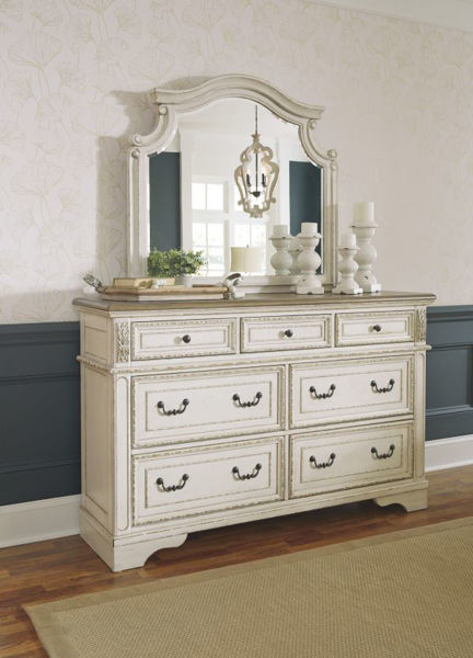Picture of Realyn - 2 Tone Dresser & Mirror