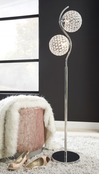 Picture of Winter - Acryllic/Chrome Floor Lamp