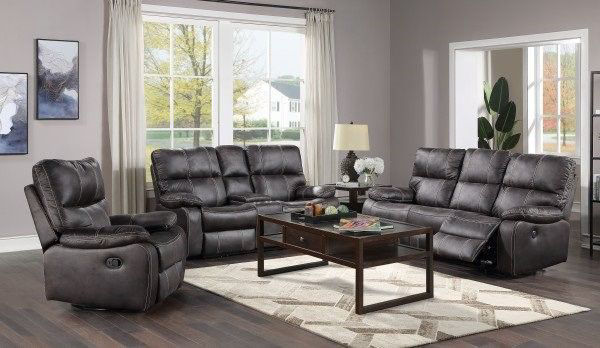 Picture of Jessie James - Gray Power Loveseat