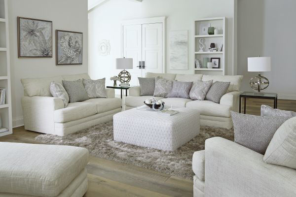 Picture of Zeller - Cream Loveseat