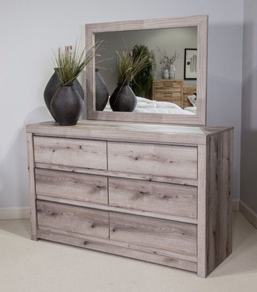 Picture of Stachelli - Gray Dresser/Mirror