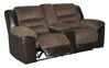 Picture of Earhart - Chestnut Reclining Loveseat with Console