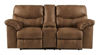 Picture of Boxberg - Bark Reclining Console Loveseat