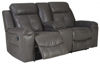 Picture of Jesolo - Gray Reclining Loveseat with Console